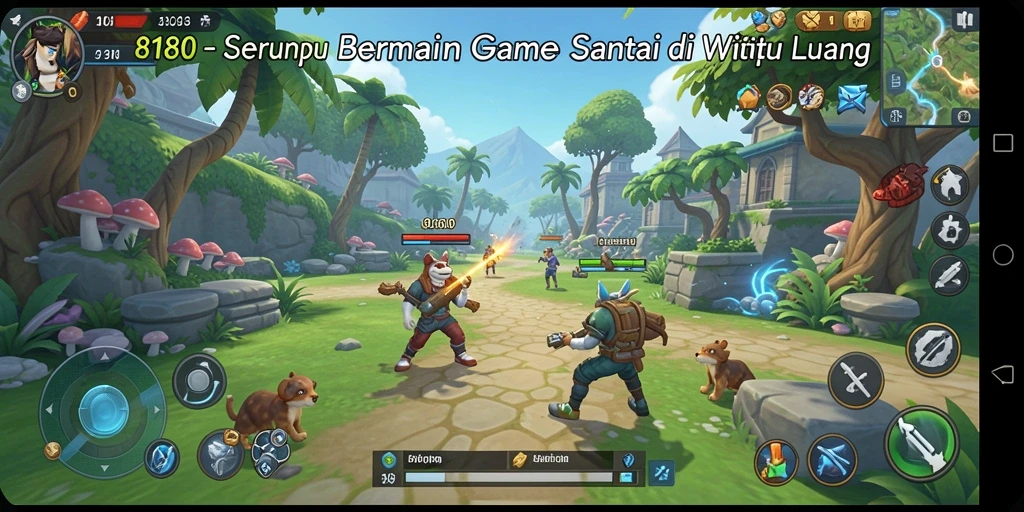 Screenshot gameplay 8180 menunjukkan keseruan saat bermain game Casual.