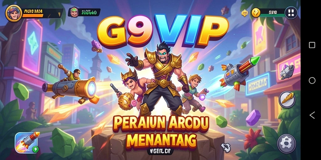 Tampilan gameplay menarik dari G9VIP yang penuh aksi.