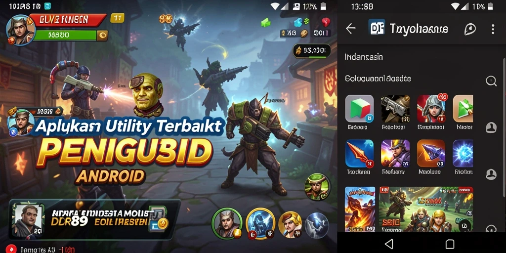Tampilan utama antarmuka IDR89 yang intuitif dan informatif.