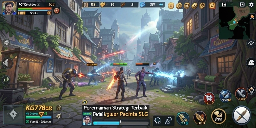 Tampilan menarik dari gameplay SLG di KG778.